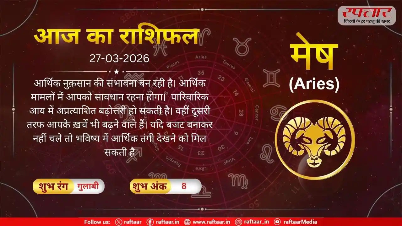 Mesh Rashi 27 March 2026