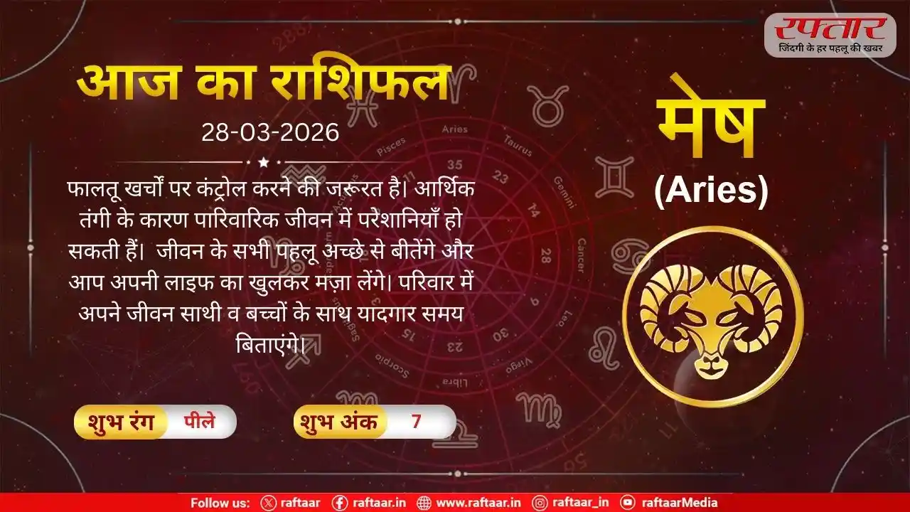 Mesh Rashi 28 March 2026