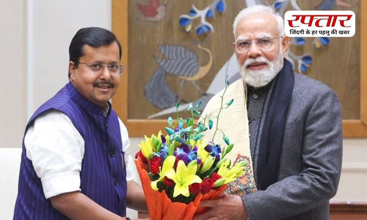 Nitin Nabin and PM Modi