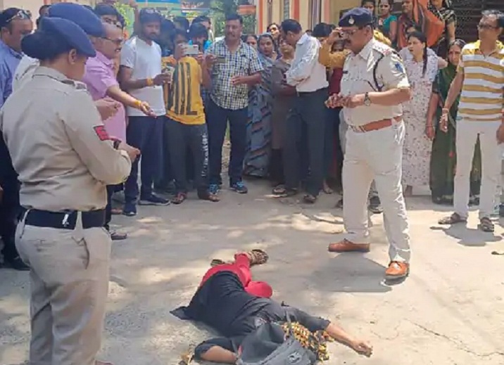 कोर्ट में पेशी के लिए जा रही युवती की दिनदहाड़े गोली मारकर हत्या