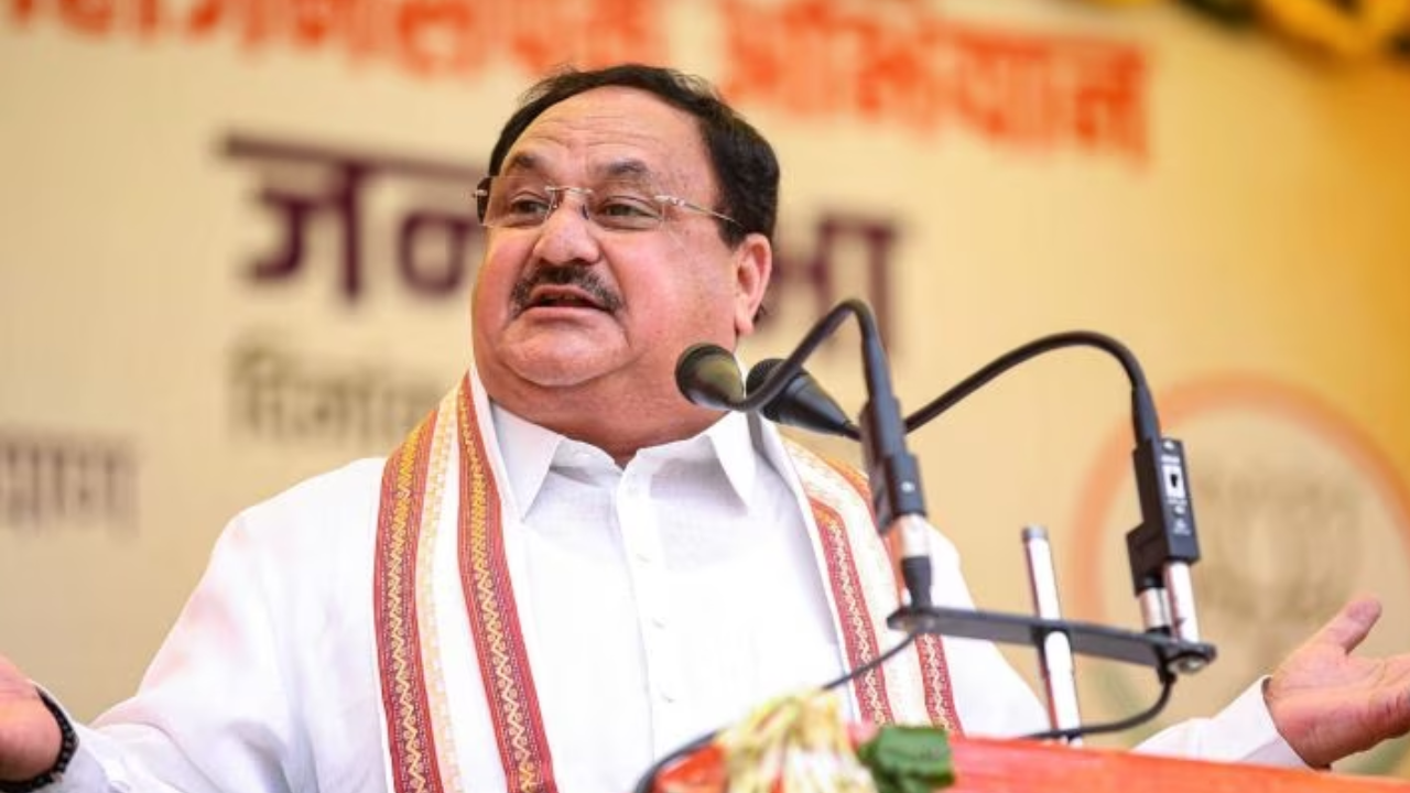 भारतीय जनता पार्टी के राष्ट्रीय अध्यक्ष जेपी नड्डा