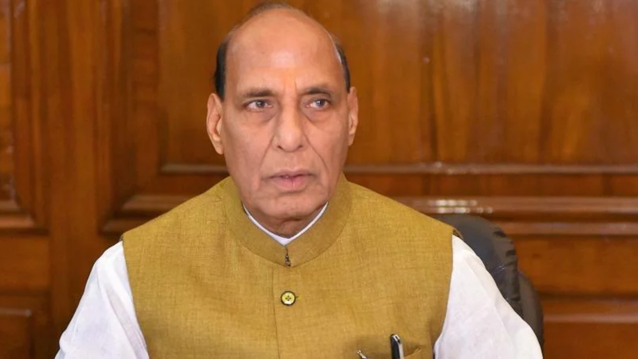 Defense Minister Rajnath Singh