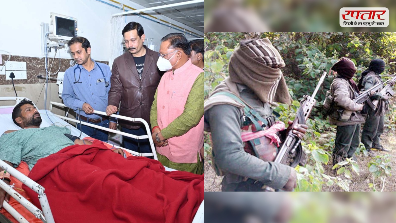 CM Vishnu Deo Sai meets with injured army personnel