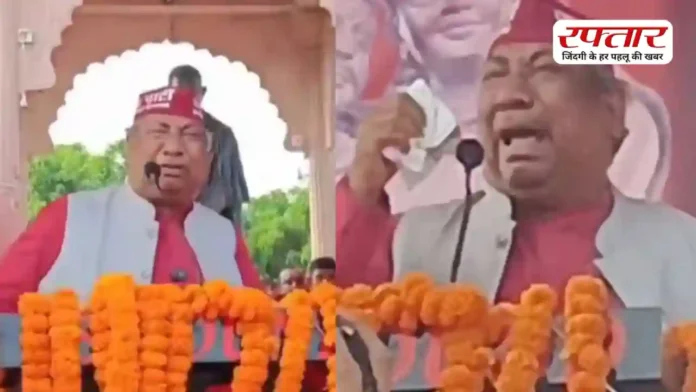 मंच पर फूट-फूट कर रो पड़े संजय निषाद, क्या छोड़ेंगे BJP का साथ? जानिए सपा में जाने को लेकर खुद ही कैसे साफ की तस्वीर