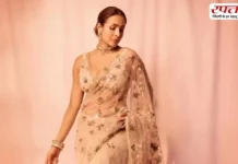 Malaika Arora ने साड़ी में दिए खतरनाक हॉट पोज, तस्वीरें देख हट नहीं रही फैंस की नजर