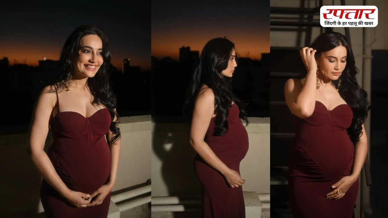 ग्लैमरस ड्रेस में Surbhi Jyoti ने कराया मैटरनिटी फोटोशूट, सोशल मीडिया पर छाई तस्वीरें
