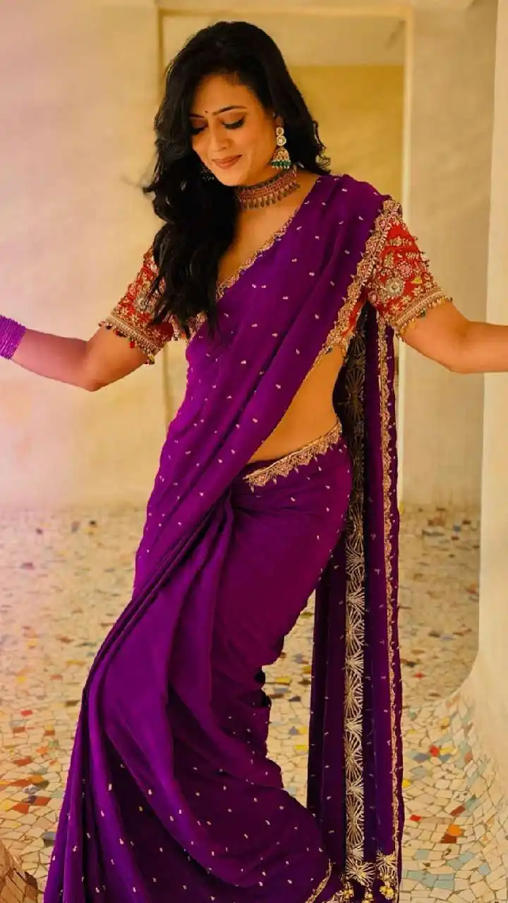 Shweta Tiwari Gorgeous Look In Saree