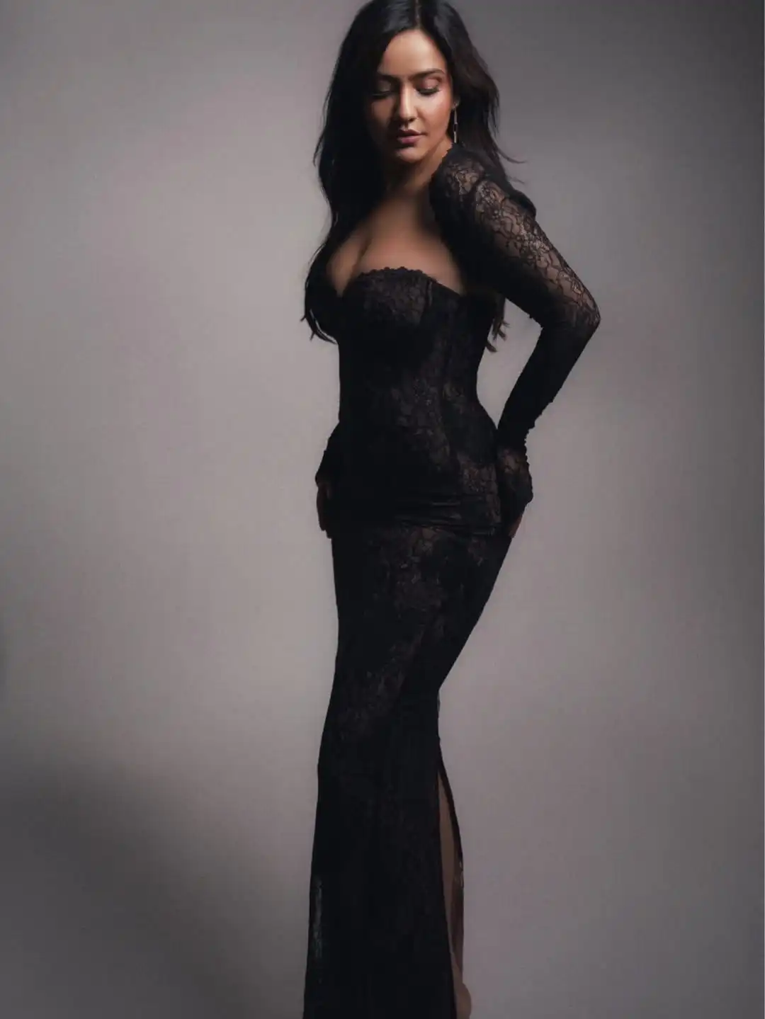 Neha Sharma Sizzling Hot in Black 