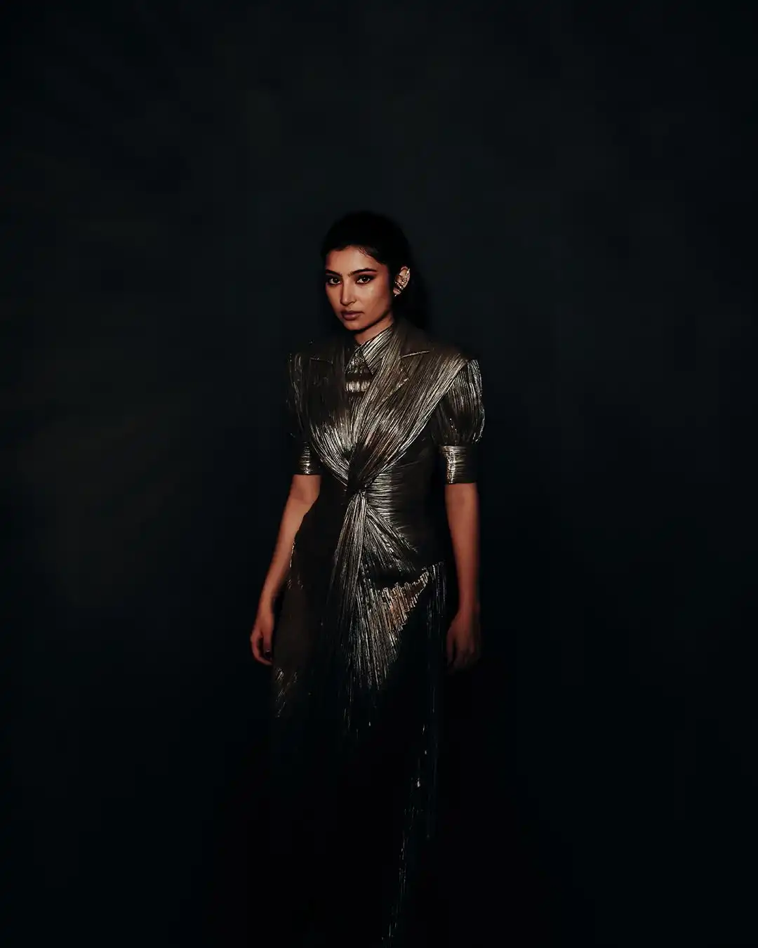 Sara Arjun Chocolate Dress Look