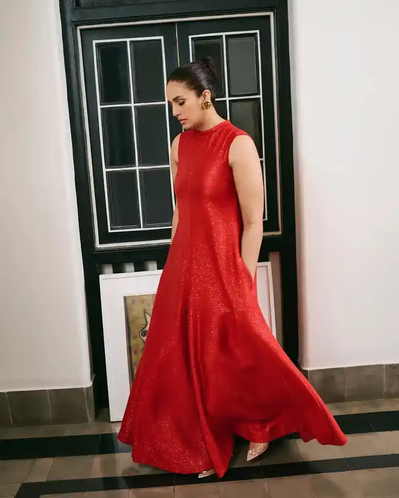 Huma Qureshi - The Red Lane Glam (Credit: Instagram) 