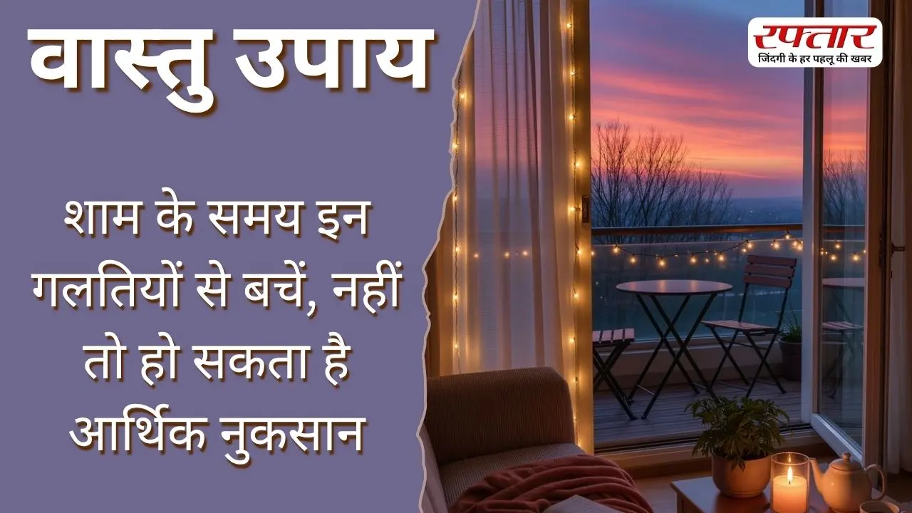 Vastu Tips: शाम के समय इन गलतियों से बचें, नहीं तो हो सकता है आर्थिक नुकसान