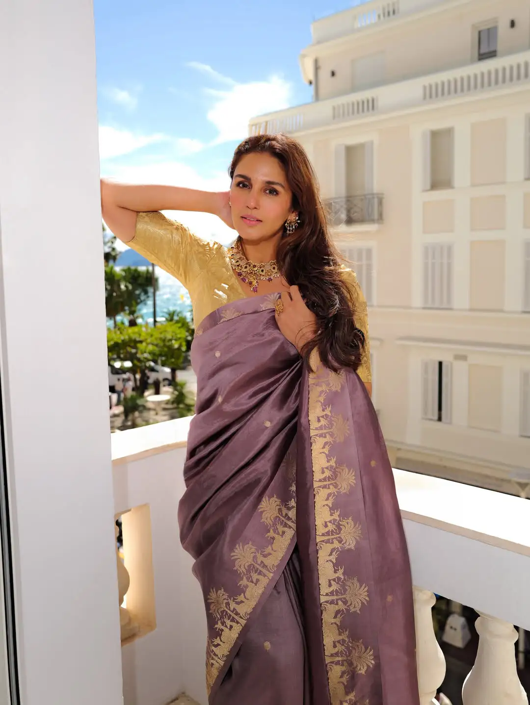 Huma Qureshi Cannes Look (Credit: Instagram) 